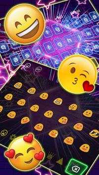 Borderlight Neon Keyboard Theme screenshot 3
