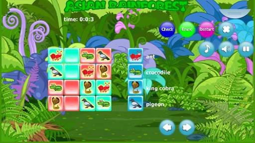 Animal World Map 6 -12 years screenshot 4