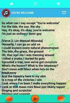 Ost. for Moana Song   Lyrics screenshot 4