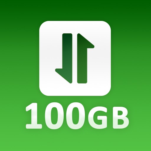 100 GB internet Data GB MB App icon