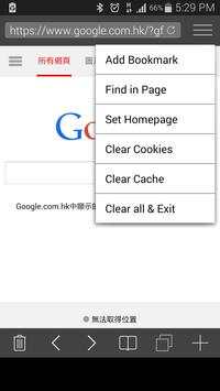 Private Browser screenshot 1
