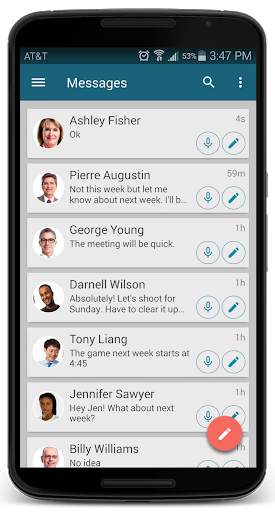 SimplyText: Free Texting - SMS screenshot 1