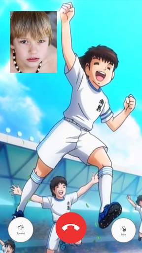 Captain Tsubasa Fake Video Call: Video & Message screenshot 3