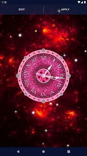 Diamond Clock Wallpaper screenshot 6
