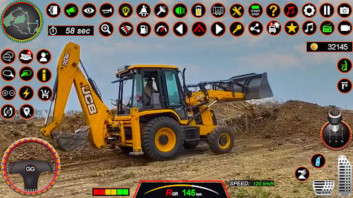 JCB 3Dx Backhoe Loader Driving screenshot 6