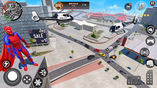 Miami Rope Hero- Spider Games screenshot 3