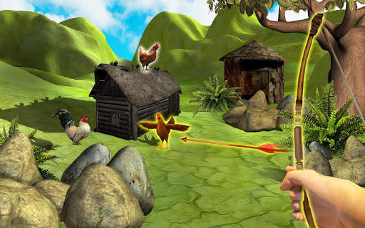 Chicken Shooter Hunting Games : Archery Games screenshot 2