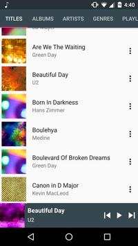 Harmony Music Player screenshot 1