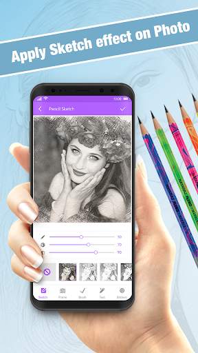 Photo Pencil Sketch Maker скриншот 3