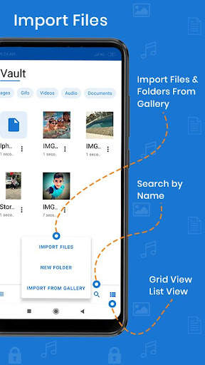 Vault - Hide Lock Photos and V 3 تصوير الشاشة