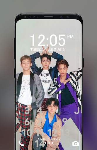 EXO Photo Lock Screen App screenshot 3