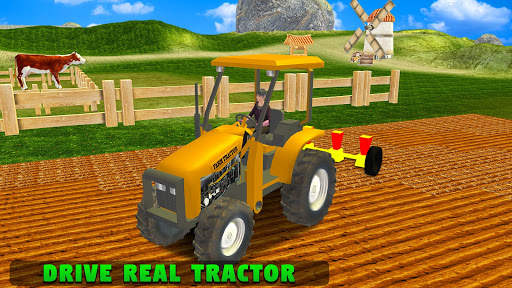 Tractor Farming Driver : Village Simulator 2021 screenshot 3