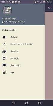 Facebook video Downloader screenshot 3