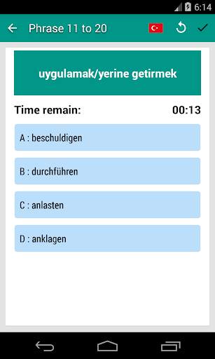 Ortak Almanca Fiiller - Almanca Öğrenin screenshot 7