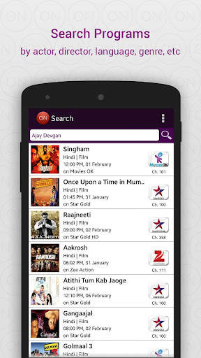 What's On India : TV Guide App screenshot 8