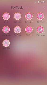 Pretty Pink Princess Theme screenshot 3