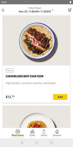 Grain: Food delivery screenshot 2