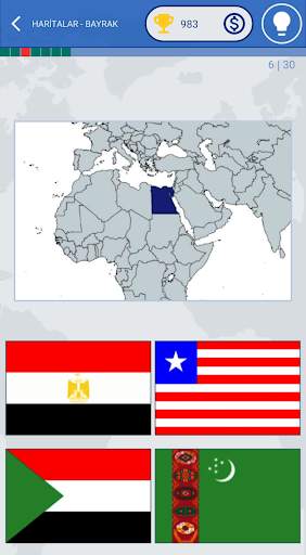 Dünya Bayrakları testi screenshot 4