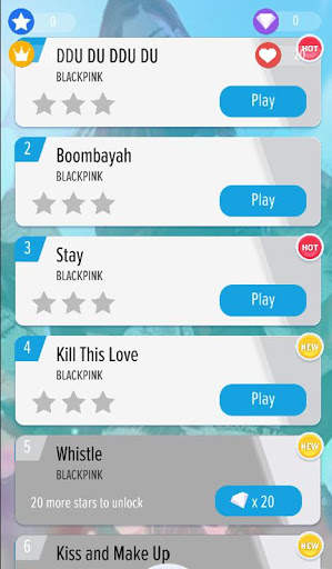 BlackPink Dream Tiles Piano Magic KPOP screenshot 4