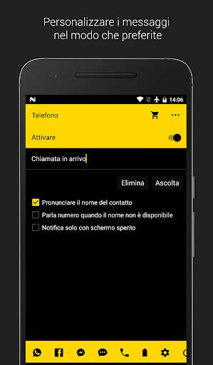 AlertBee Free - Notifiche vocali screenshot 4