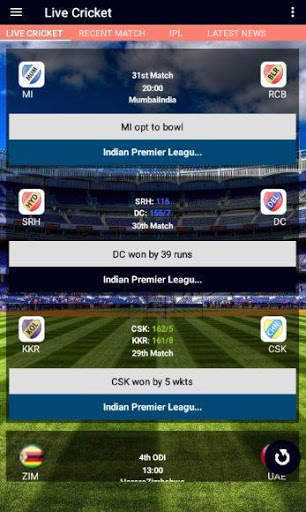 Cricket Live - World Cup 2019 - IPL screenshot 2