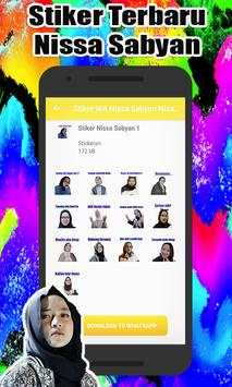 Stiker WA Nissa Sabyan WAStickerApp screenshot 2