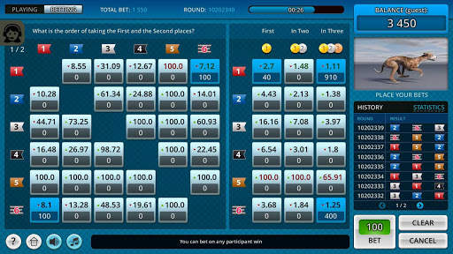 Dogs3D Races Betting screenshot 1