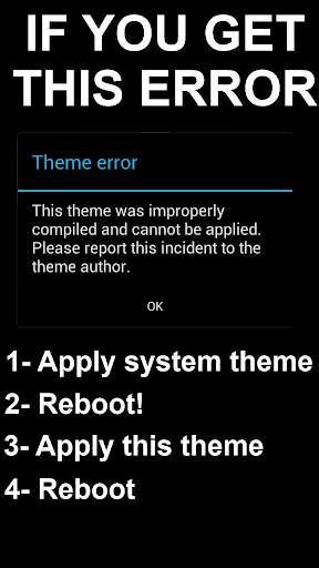 Black Infinitum Theme - Free screenshot 1