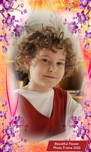 Beautiful Flower Photo Frame Editor Application screenshot 2