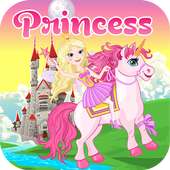 Fairy Princess Puzzle for kids learning logo