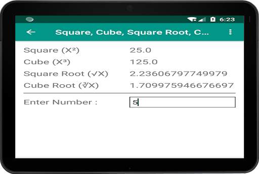 Square, Cube, Square Root, Cube Root & Calculator скриншот 11