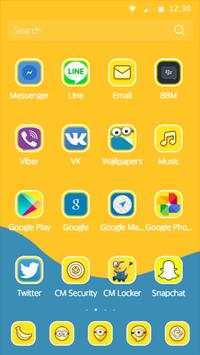 minions Friends विषय स्क्रीनशॉट 2