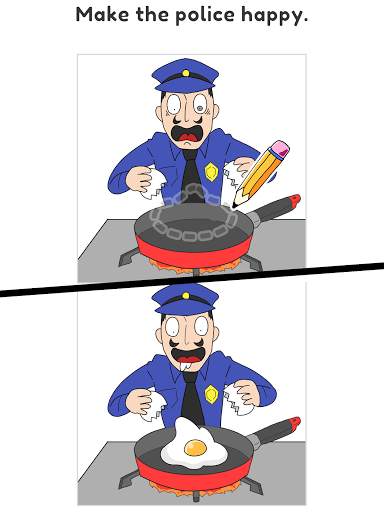 Draw Happy Police - Draw Games screenshot 3