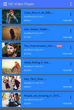 HD MX Player 3 تصوير الشاشة