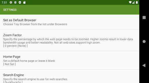 Tiny Browser : Light Mini Web screenshot 8