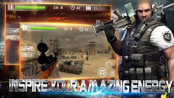 Sniper Strike Shoot War 3D screenshot 1