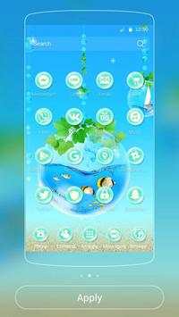 Blue Water Theme Aquarium screenshot 2