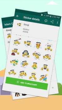 Islamic Cartoon Stickers for WAStickerApps screenshot 1