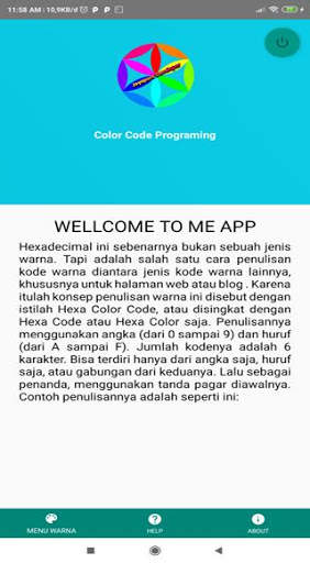 Kode Warna Pemograman screenshot 3