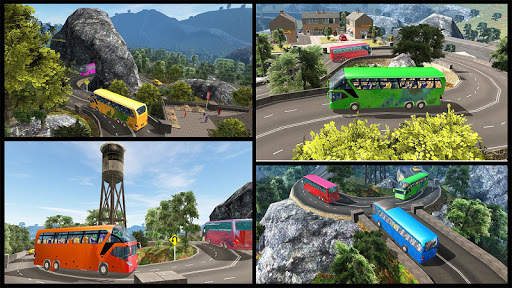 Tourist Coach Bus Highway Driving screenshot 6
