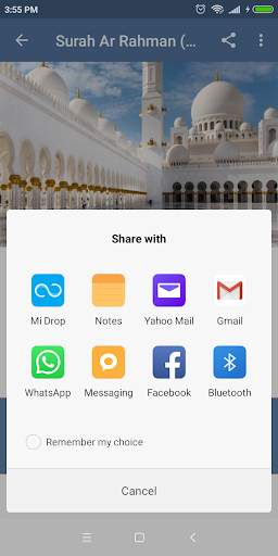 Surah Rahman Sudais MP3 screenshot 9