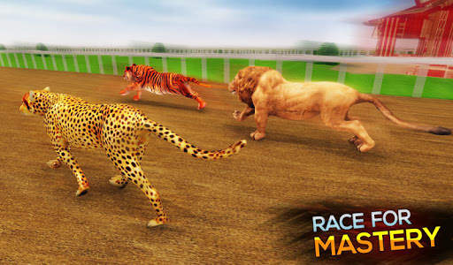 Real Safari Animal Racing Simulator - Wild Race 3D screenshot 3