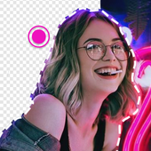 Selfie Camera - Cut Photo Editor icon