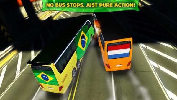 SOCCER TEAM BUS BATTLE BRAZIL screenshot 12