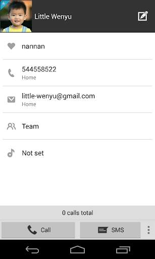 exDialer Light ICS Theme screenshot 3