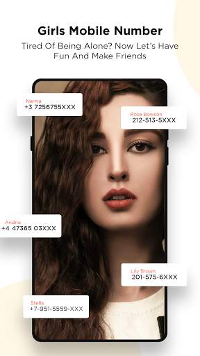 Girl mobile number screenshot 1