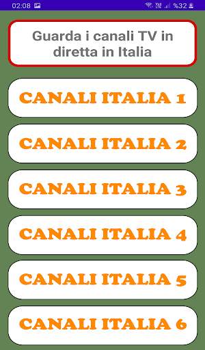 TV italiane - Diretta Italia TV Gratis screenshot 5
