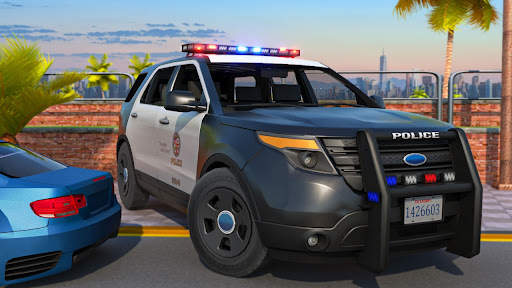 Police Spooky Jeep Parking Sim screenshot 1