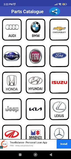 Parts Catalogue screenshot 6