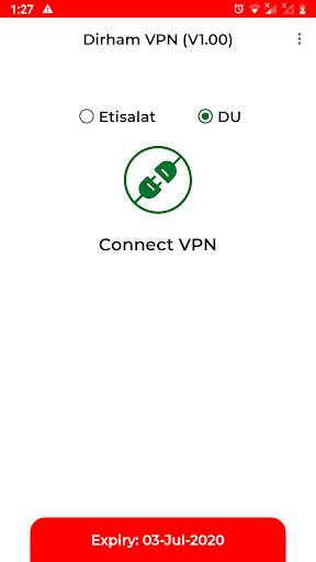 Dirham VPN screenshot 2